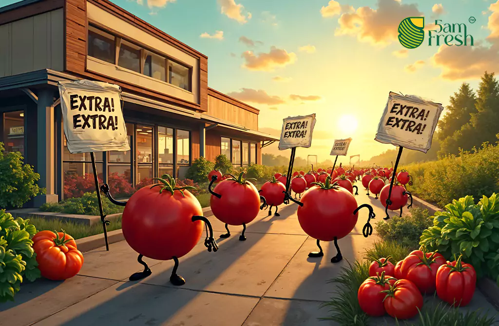 Juicy Tomatoes - 5am Fresh